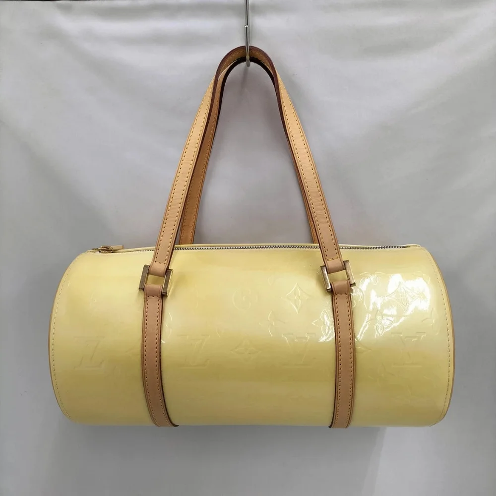 Louis Vuitton Bedford Shoulder Bag Yellow Vernis Leather